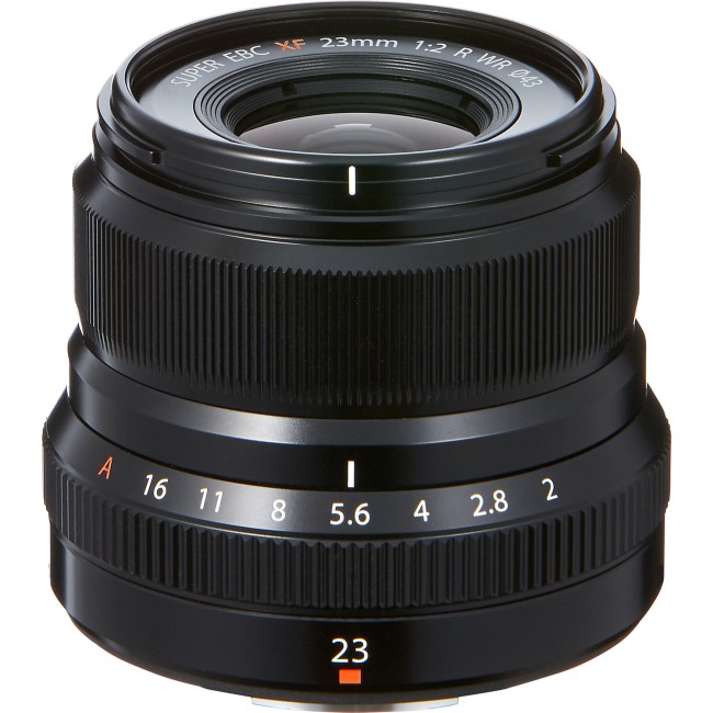 Fujifilm Fujinon XF23mm 2.0 WR schwarz