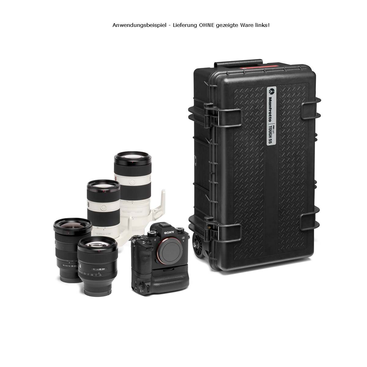 Manfrotto PRO Light Tough TH-55 HighLid Koffer mit