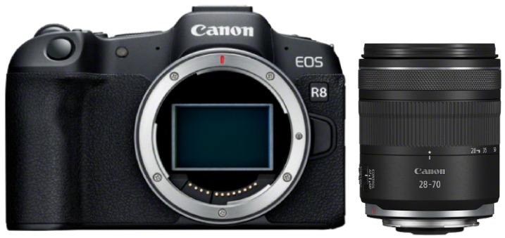 Canon EOS R8 + RF 28-70mm 2.8 IS STM