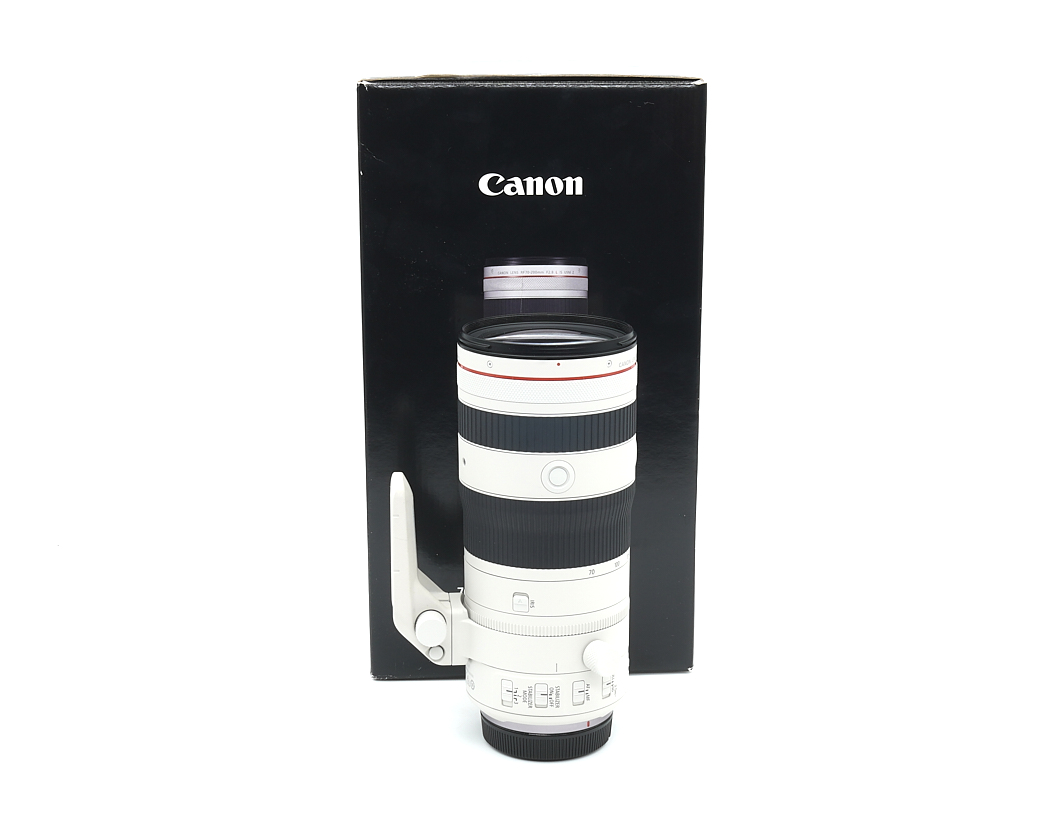 objektiv, teleobjektiv, weiße linse, Canon- Zubehör, verpackt