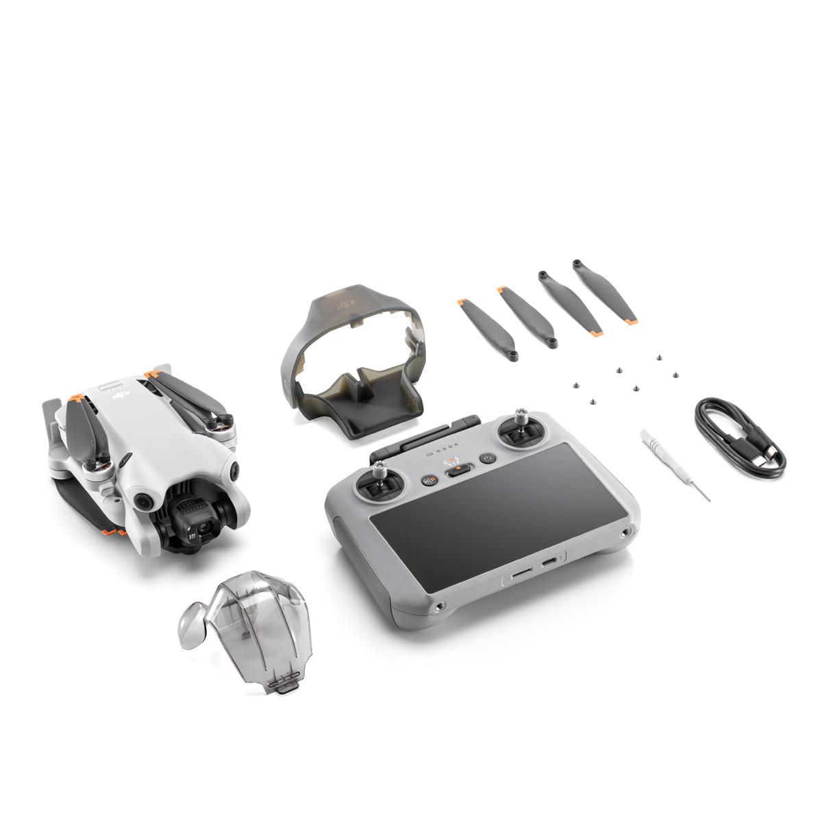 DJI Mini 4 Pro +  RC2 Quadrokopter + Fernsteuerung m. Display