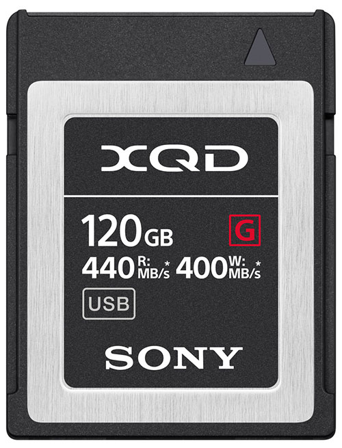 Sony XQD-Karte 120GB G-Serie 440MB/s