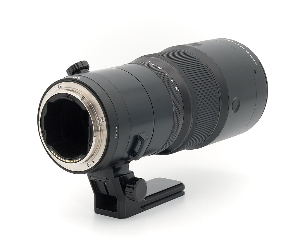 Kameraobjektiv, Teleobjektiv, Montagering, Stativköcher, Schwarz