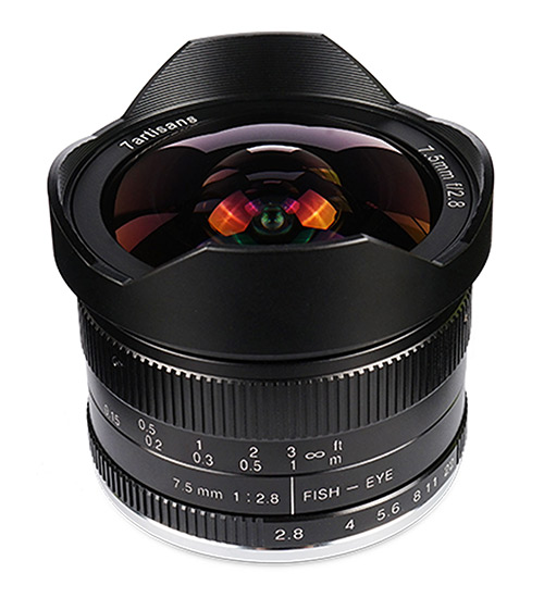 7Artisans 7.5mm 2.8 für Sony E-Mount wie neu #X40442*