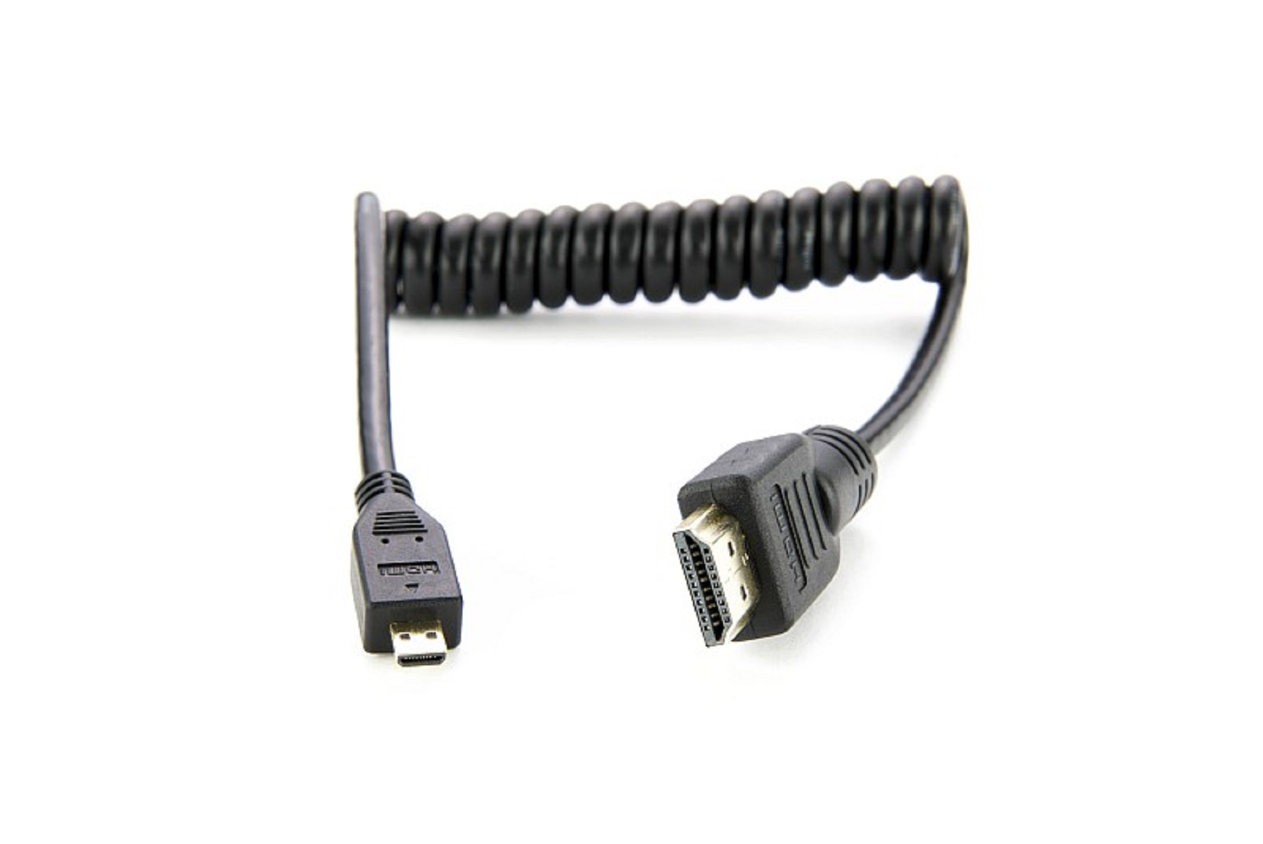 Atomos Micro HDMI auf HDMI 30-45 cm Spiralkabel