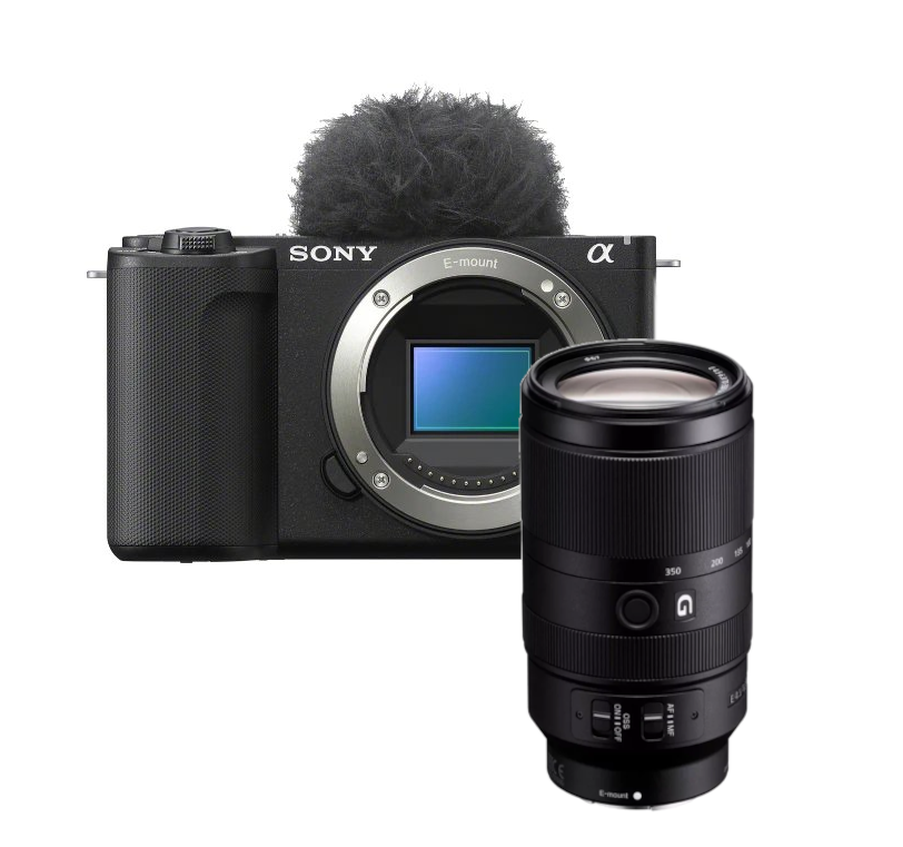 Sony ZV-E10 II Vlog-Kamera + SEL 70-350mm 4.5-6.3 G OSS