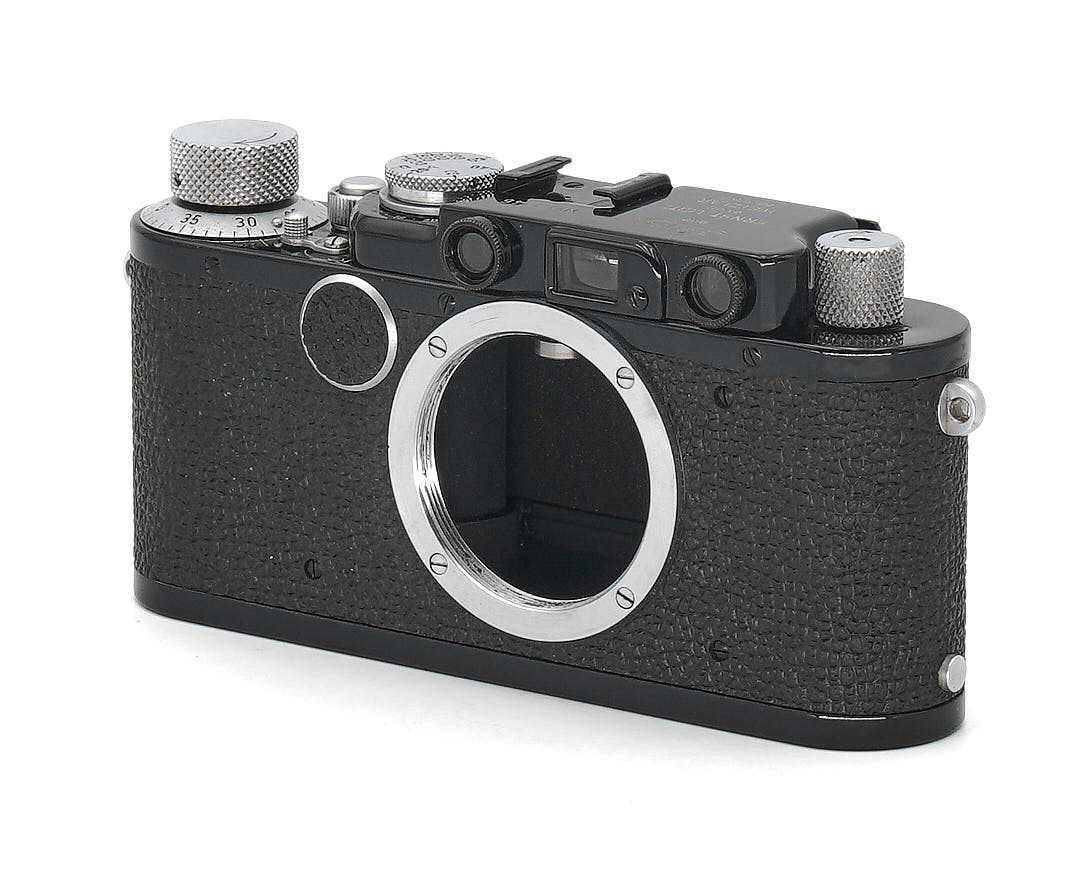 Leica Leitz 1 Gehäuse schwarz , Sammlerstück #33634LB*