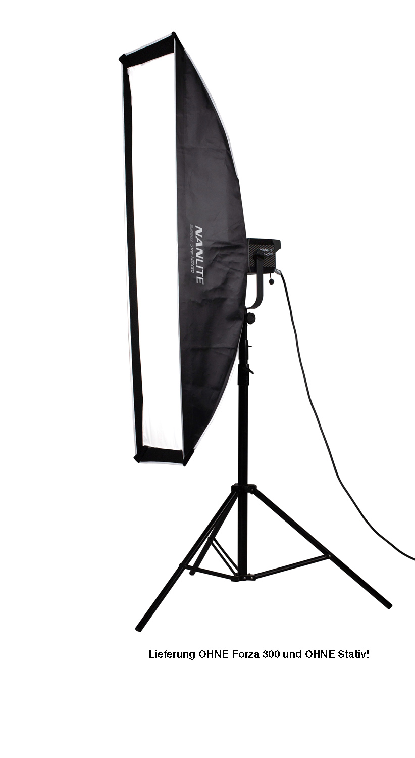 Nanlite SB-ST-140x30 Strip-Softbox (Forza 200/300/500) Nanlite SB-ST-140x30 Strip-Softbox (Forza 200/300/500)