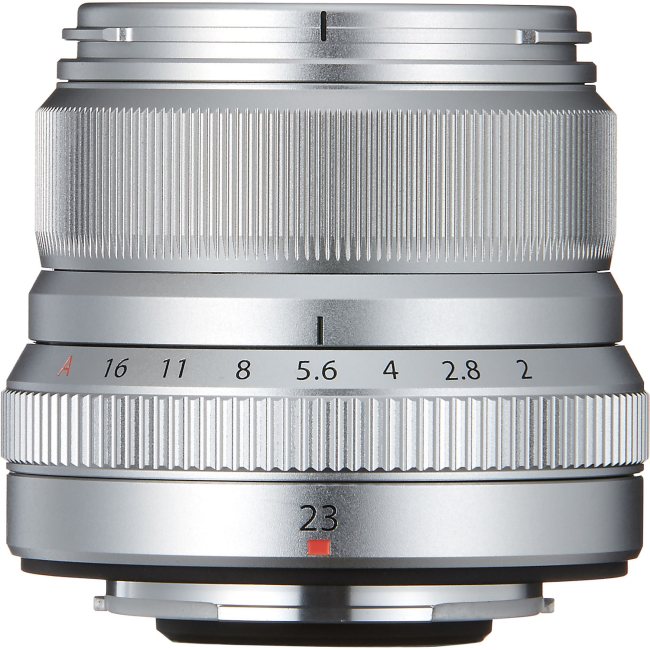 Fujifilm Fujinon XF23mm 2.0 WR silber