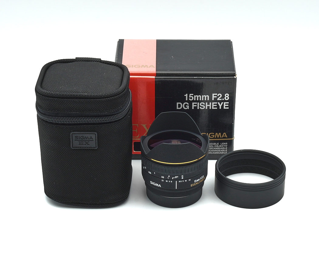 Sigma EX 15mm 2.8 DG Diagonal Fisheye für Sony A-Mount wie neu #X40703**