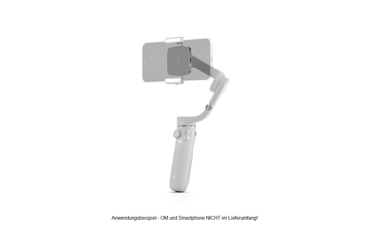 DJI OM Handyklemme (mit integriertem Zusatzlicht)