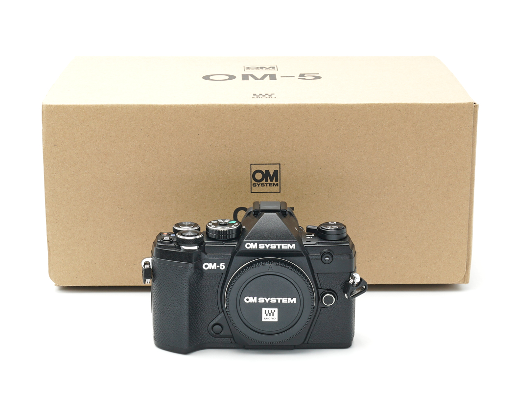 OM SYSTEM OM-5 Gehäuse schwarz wie neu, OM System-Fachhändler #41813**