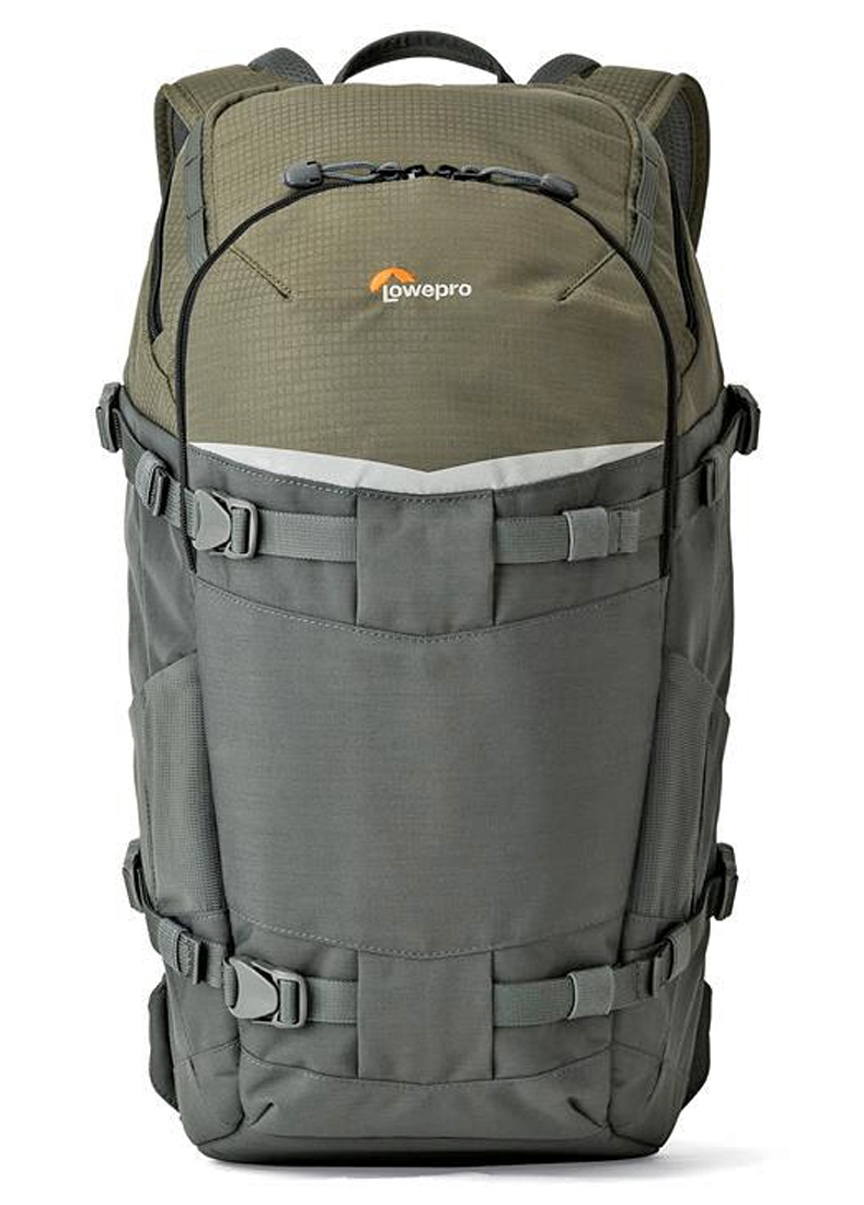 Lowepro Flipside Trek BP 350 AW grau, Rucksack mit Klapp-Panel