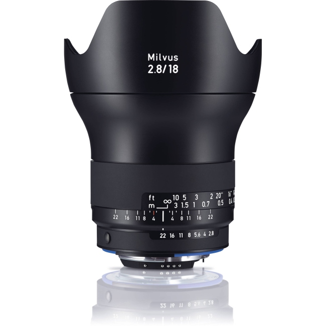 ZEISS Milvus (Distagon) 18mm 2.8 ZF.2 für Nikon