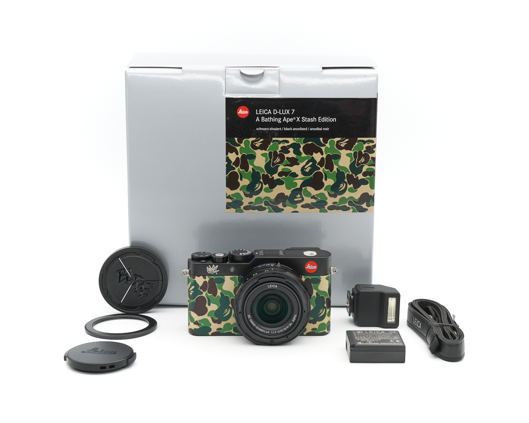 Leica D-LUX 7 19167 “A BATHING APE x STASH” Special Edition Topzustand, sehr gepflegt #38971**