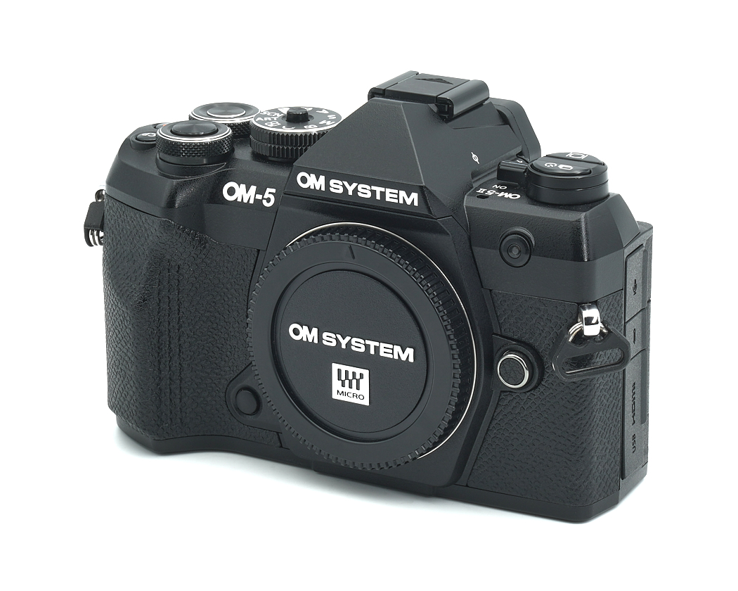 Kamera, Digitale Kamera, Spiegelreflex?, OM System, schwarz