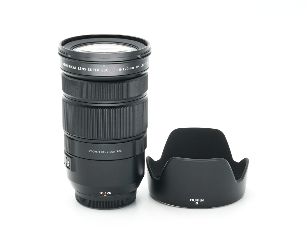 objektiv, Zoomobjektiv, 18-120mm, Fokus-Ring, Blendenhaube