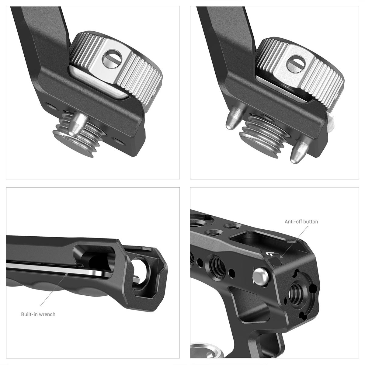 SmallRig 2165C ARRI-Locating-Topgriff mit ARRI-Locating-Zapfen zur Befestigung