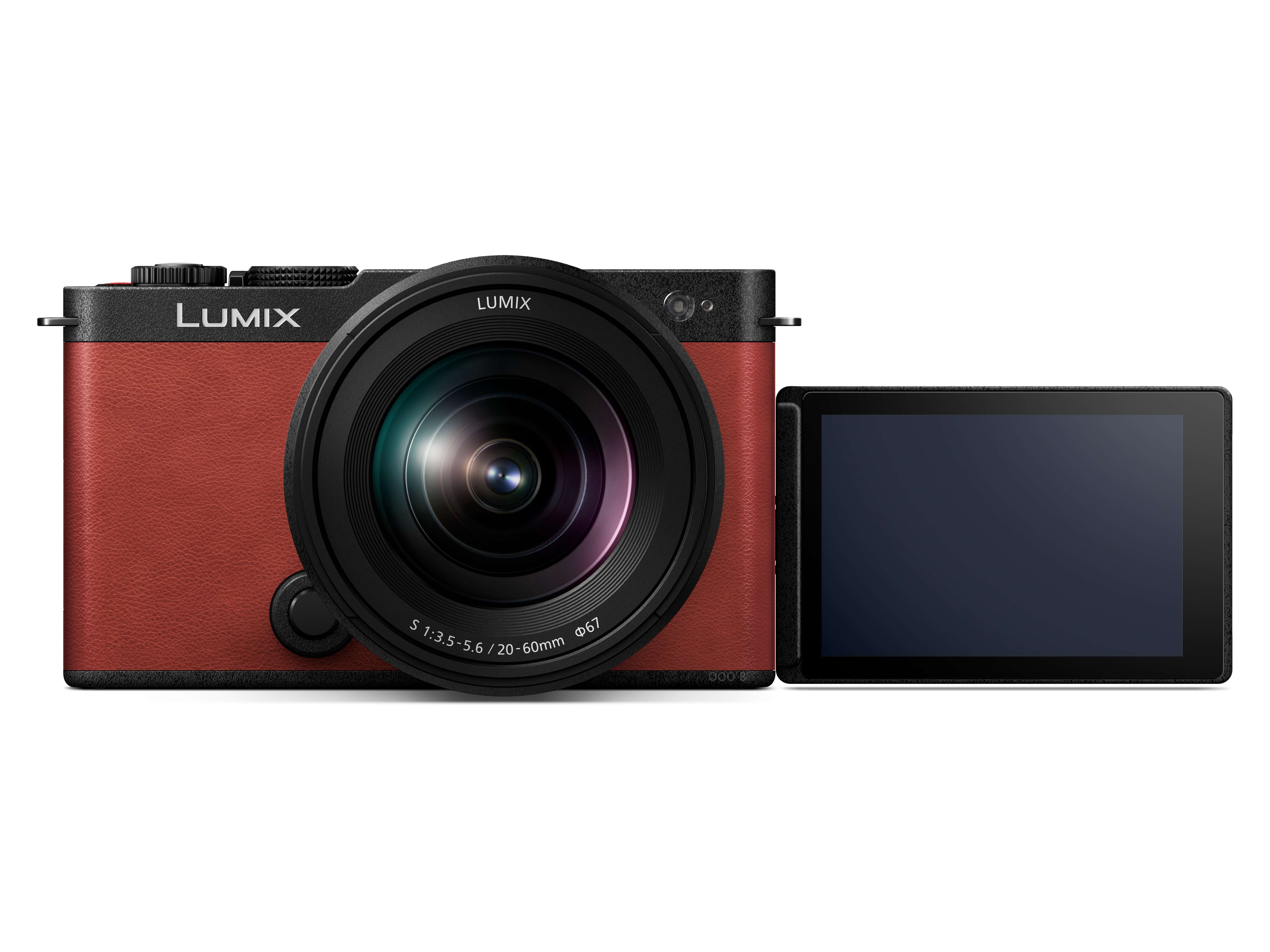 Panasonic Lumix S9 Gehäuse rot + Lumix S 20-60mm 3.5-5.6