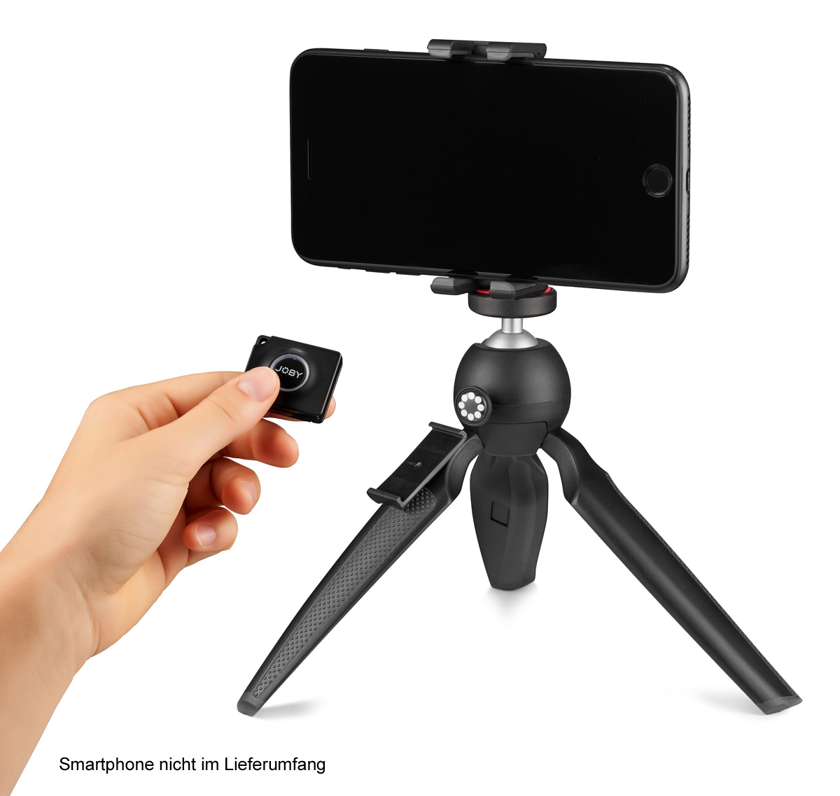Joby HandyPod Mobile Plus, Ministativ für Smartphones mit BT-Fernbedienung