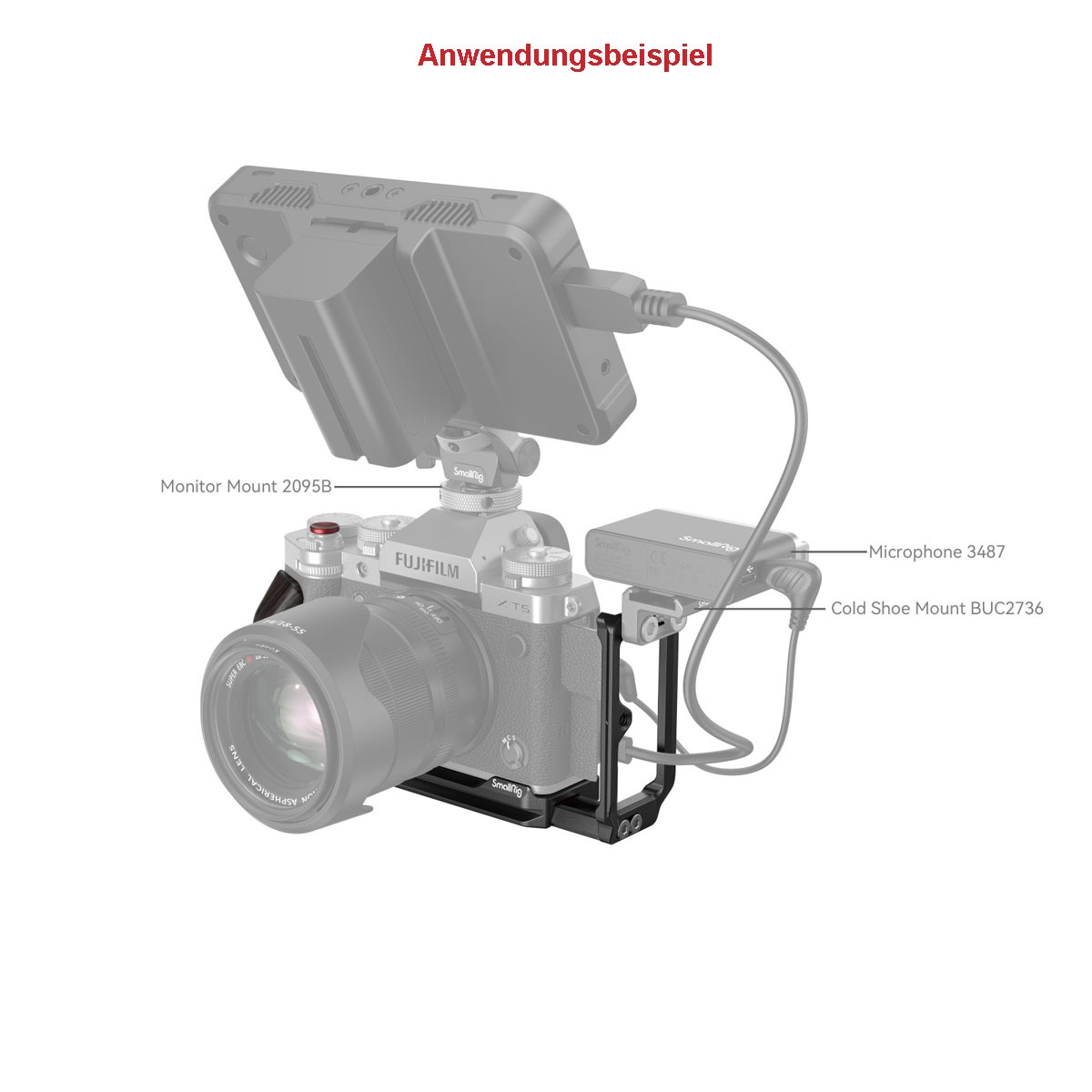 SmallRig 4137 L-Bracket f. Fujifilm X-T5