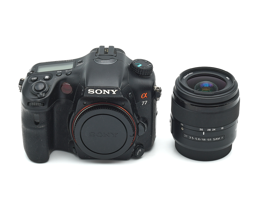 kamera, Digitale Spiegelreflexkamera, Sony, DSLR, Objektiv-Set