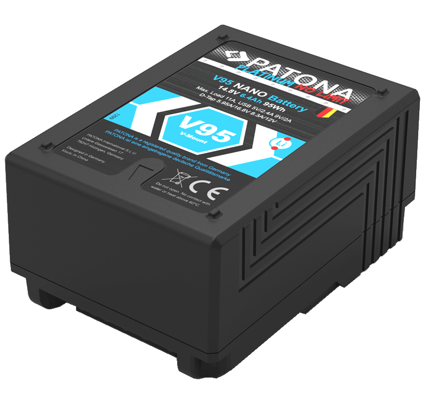 PATONA Platinum NANO V-Mount 95Wh Akku für Sony