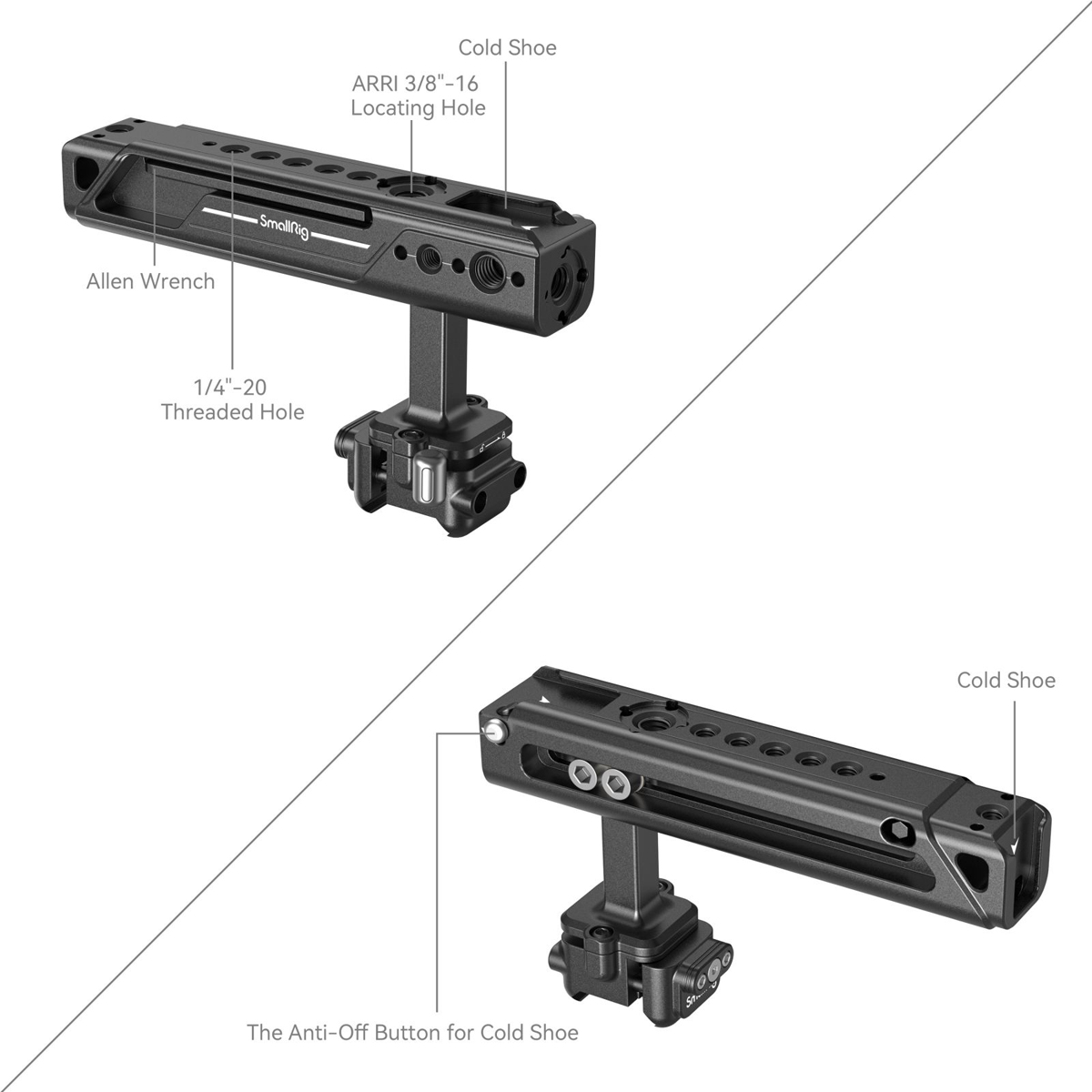 SmallRig 4175 Snap-on Quick Lock NATO Top Handle