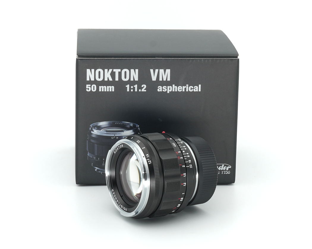 Voigtländer Nokton 50mm 1.2 ASPH. VM für Leica M wie neu #X36903**