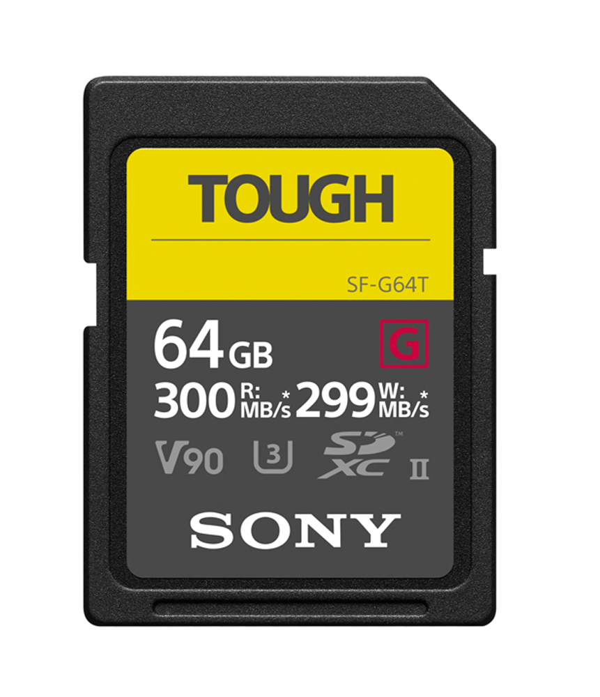 Sony TOUGH 64GB SDXC UHS-II R300 W299 Class10 Speicherkarte
