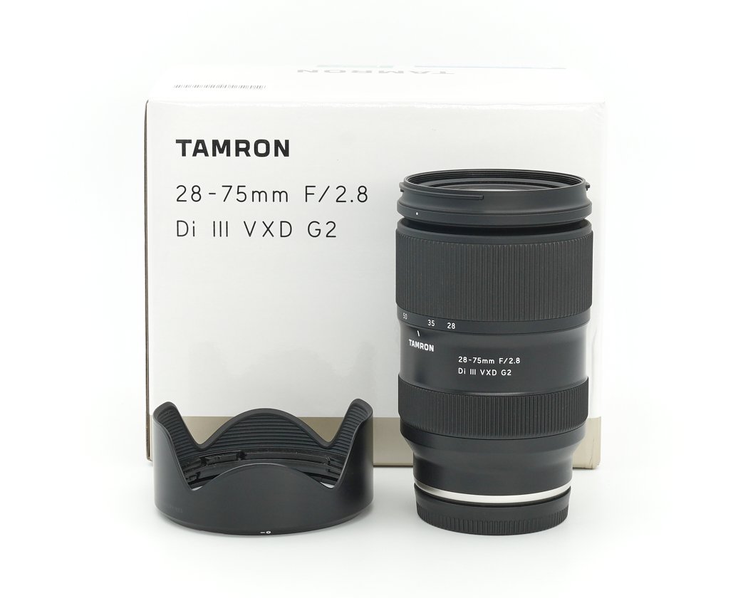 objektiv, Tamron, 28-75mm, Blende F/2.8, di III VXD G2