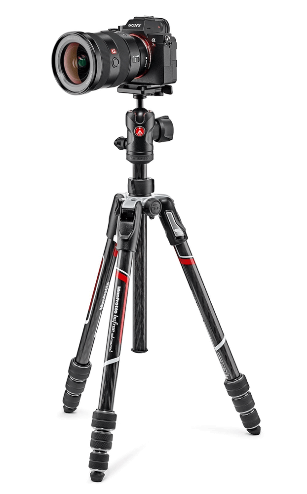 Manfrotto Befree Advanced Carbon Reisestativ Kit Twist