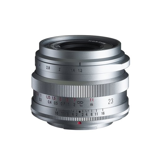 Voigtländer Nokton 23mm 1.2 silber für Fujifilm X-Mount