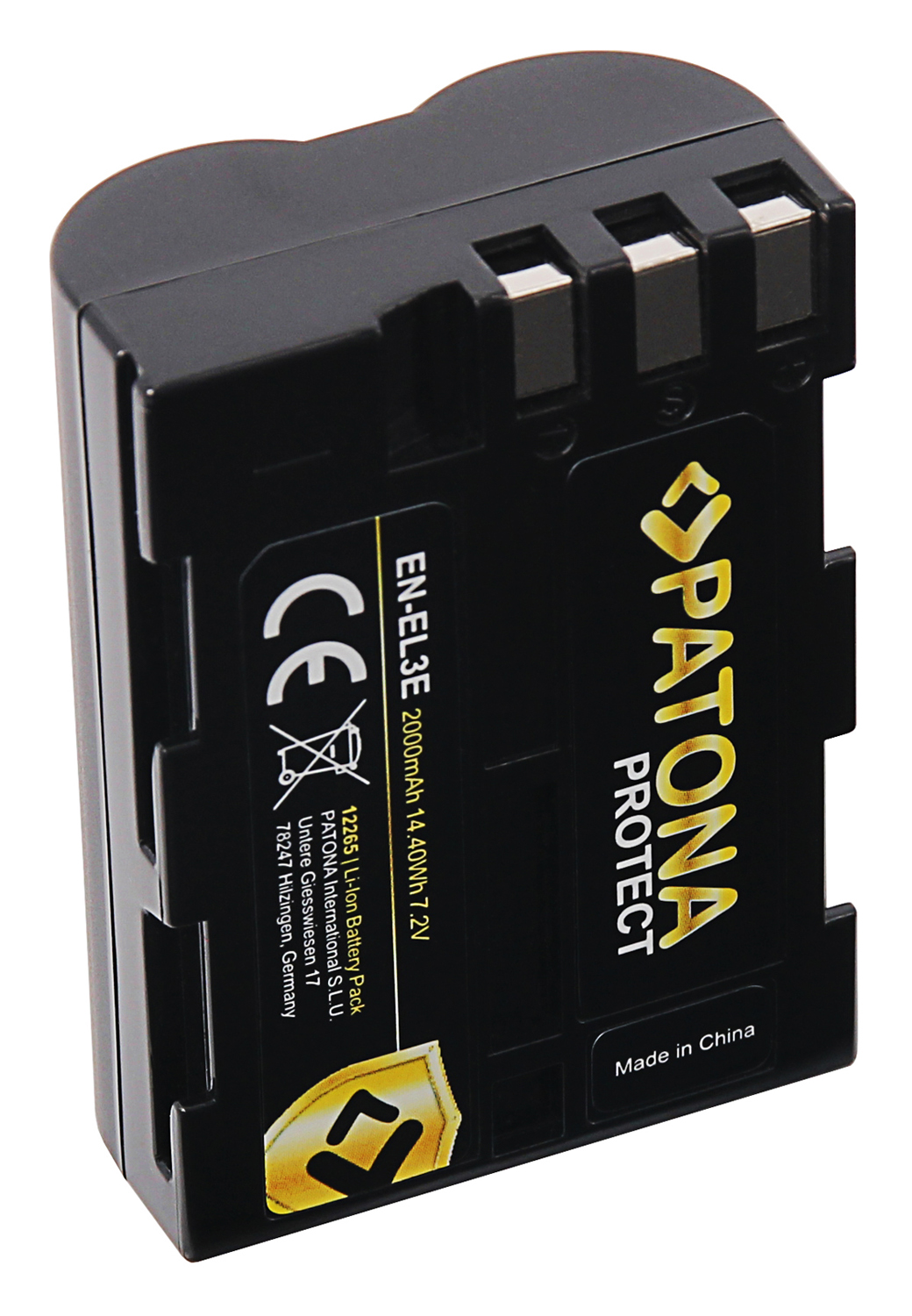 PATONA Protect Akku wie Nikon EN-EL3E