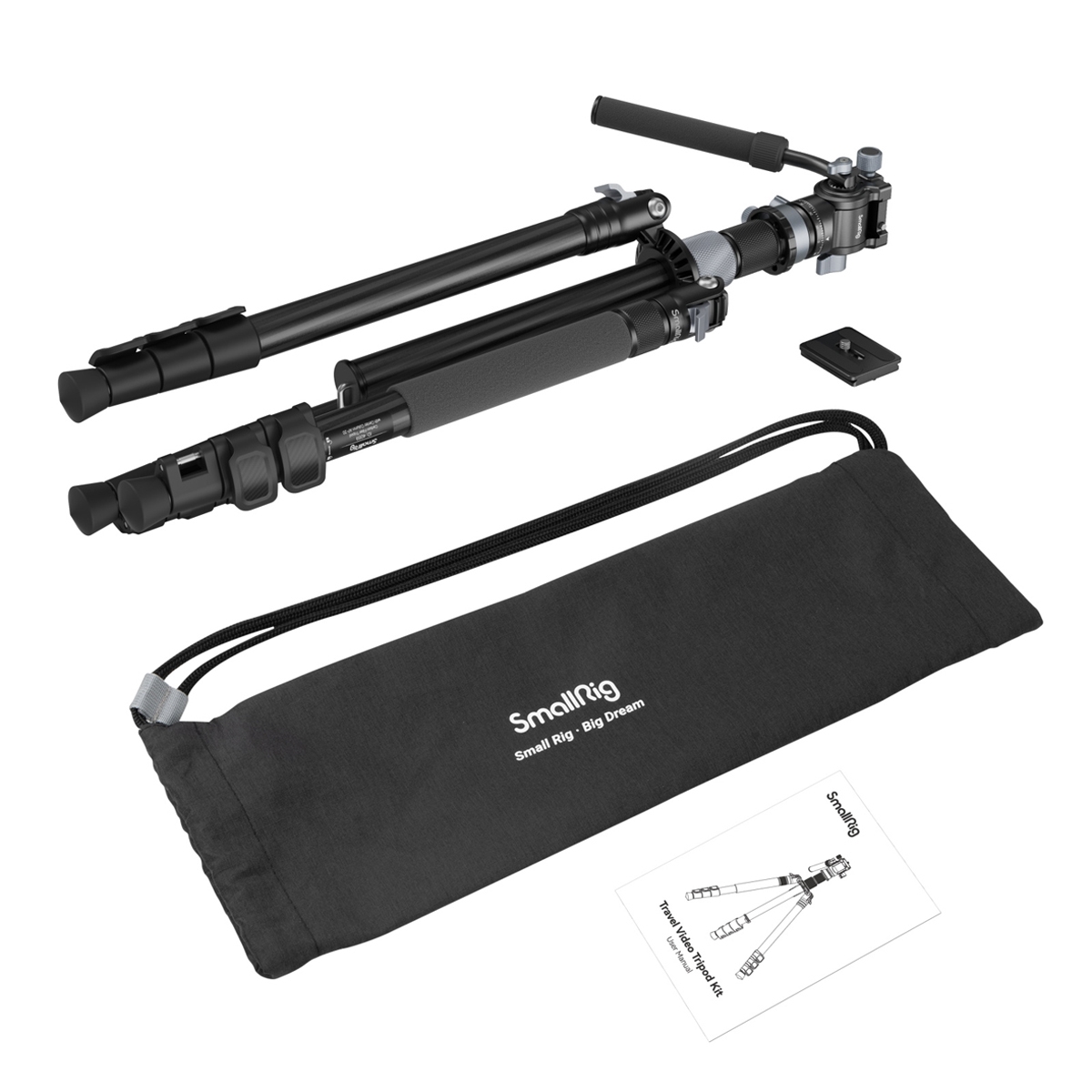 Smallrig 4221 Reise Videostativ-Kit