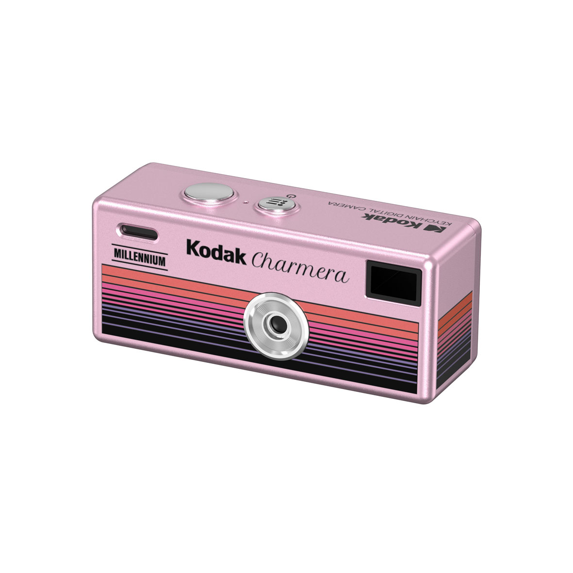 kamera, kompakt, pink, punkt-zu-aufnahme, straße-kamera