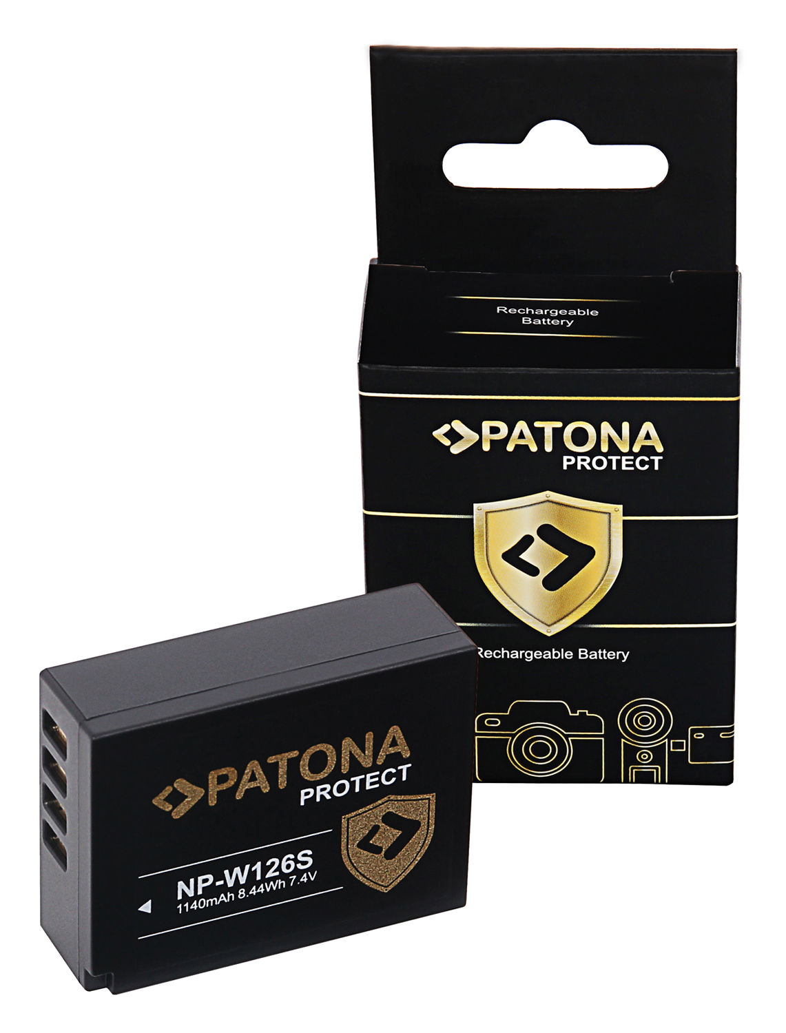 PATONA Protect Akku wie Fuji NP-W126S