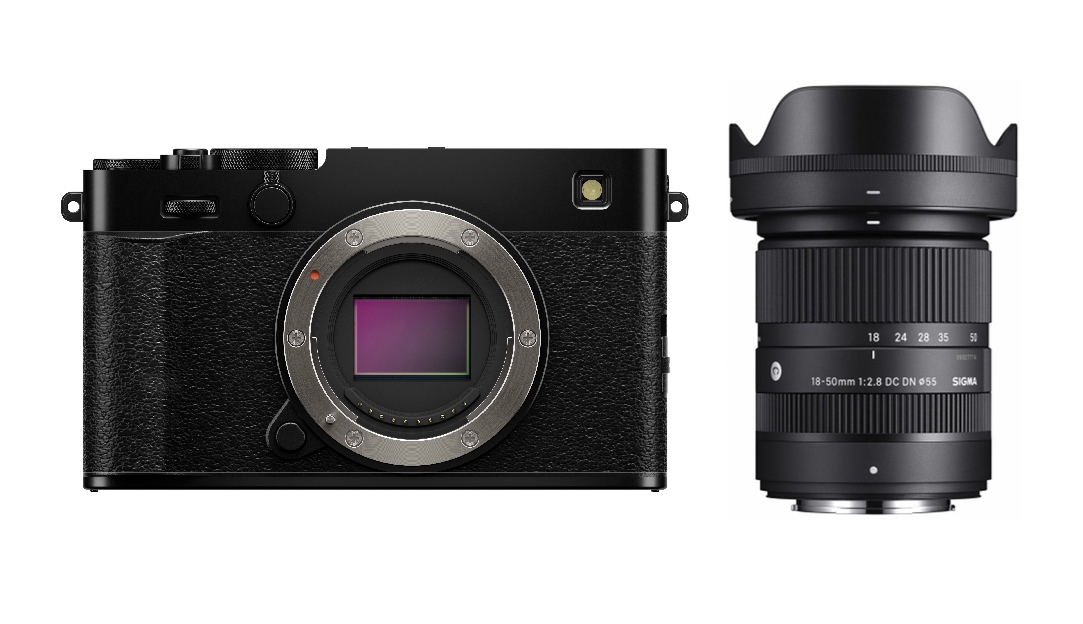 Fujifilm X-E5 schwarz + Contemporary 18-50mm 2.8 DC DN
