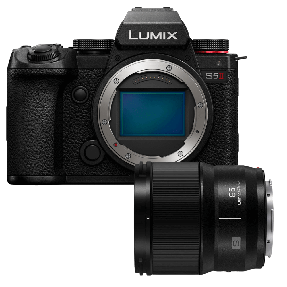 Panasonic Lumix DC-S5 II Gehäuse + Lumix S 85mm 1.8