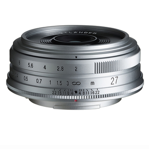 Voigtländer Ultron 27mm 2.0 silber für Fujifilm X-Mount