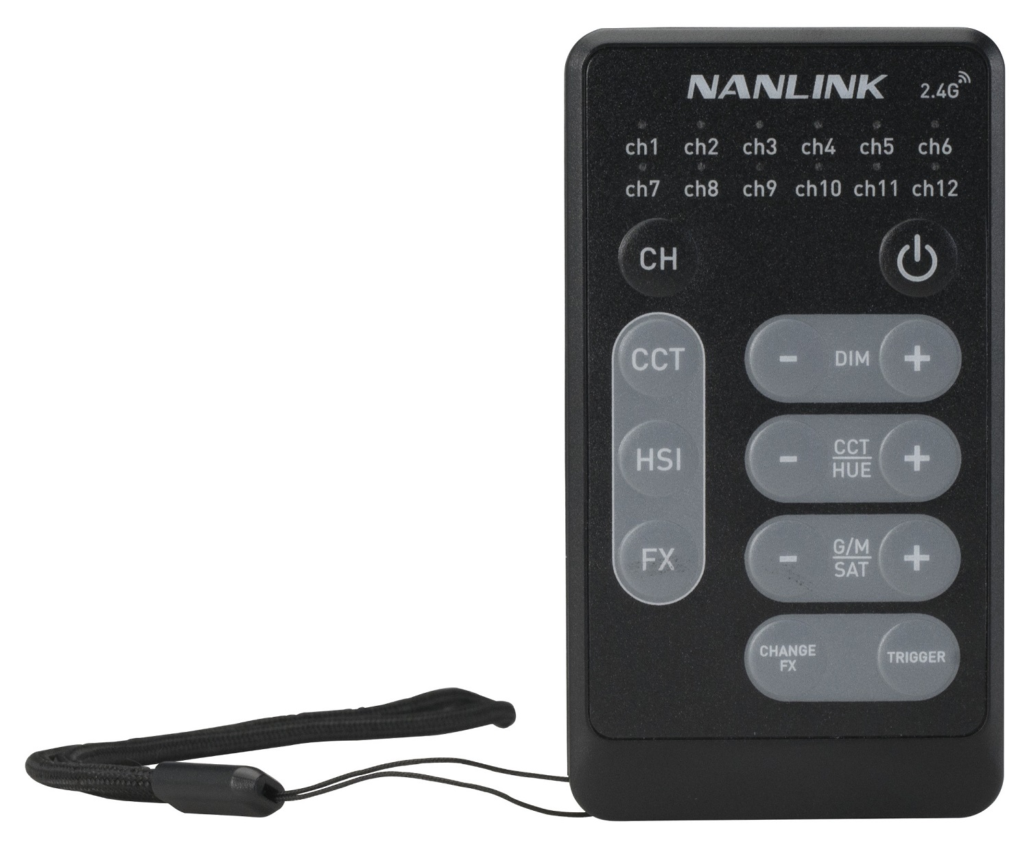 Nanlite WS-RC-C2 NANLINK RGB- und Bi-Color-Funk-Fernbedienung