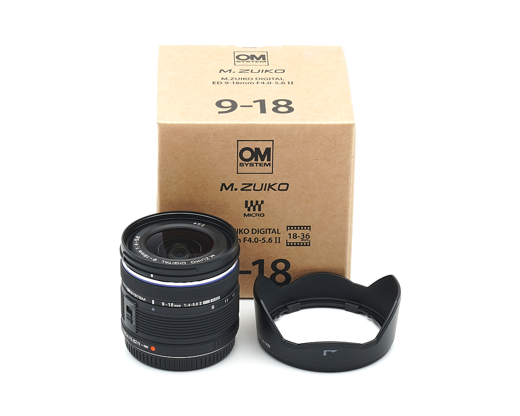 OM SYSTEM M.Zuiko Digital ED 9-18mm 4.0-5.6 II Ausstellungsstück #47786**