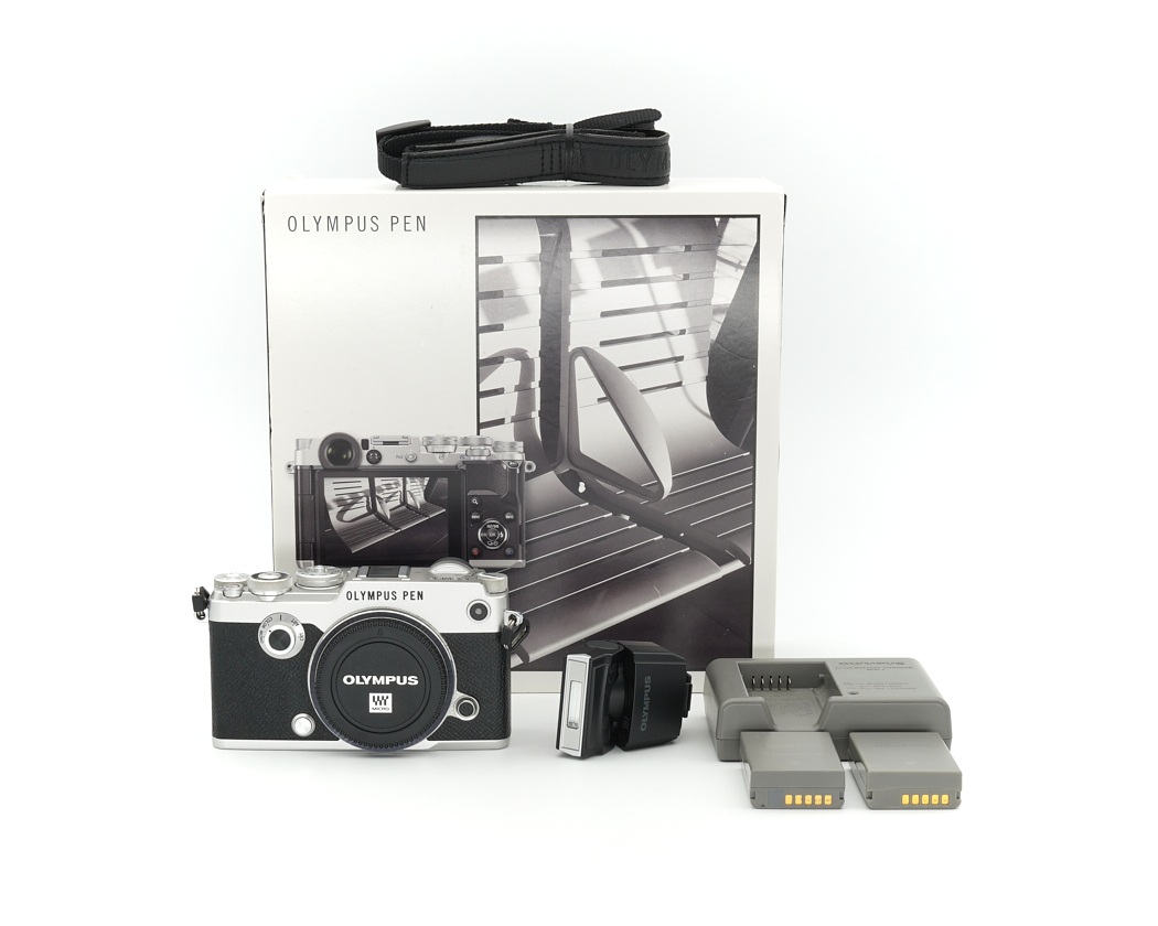 Olympus PEN-F silber Gehäuse Topzustand, sehr gepflegt #X35649**