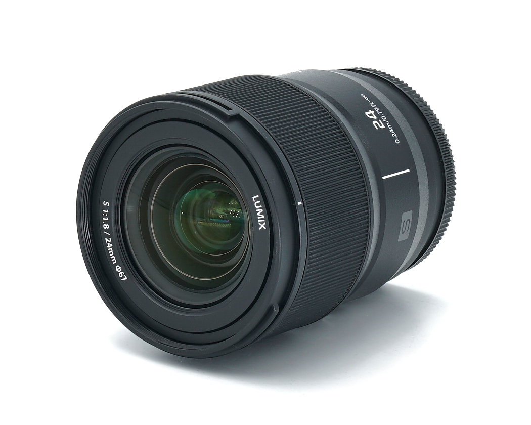 objektiv, lumix, 24mm Brennweite, Blende f/1.8, Kameraobjektiv