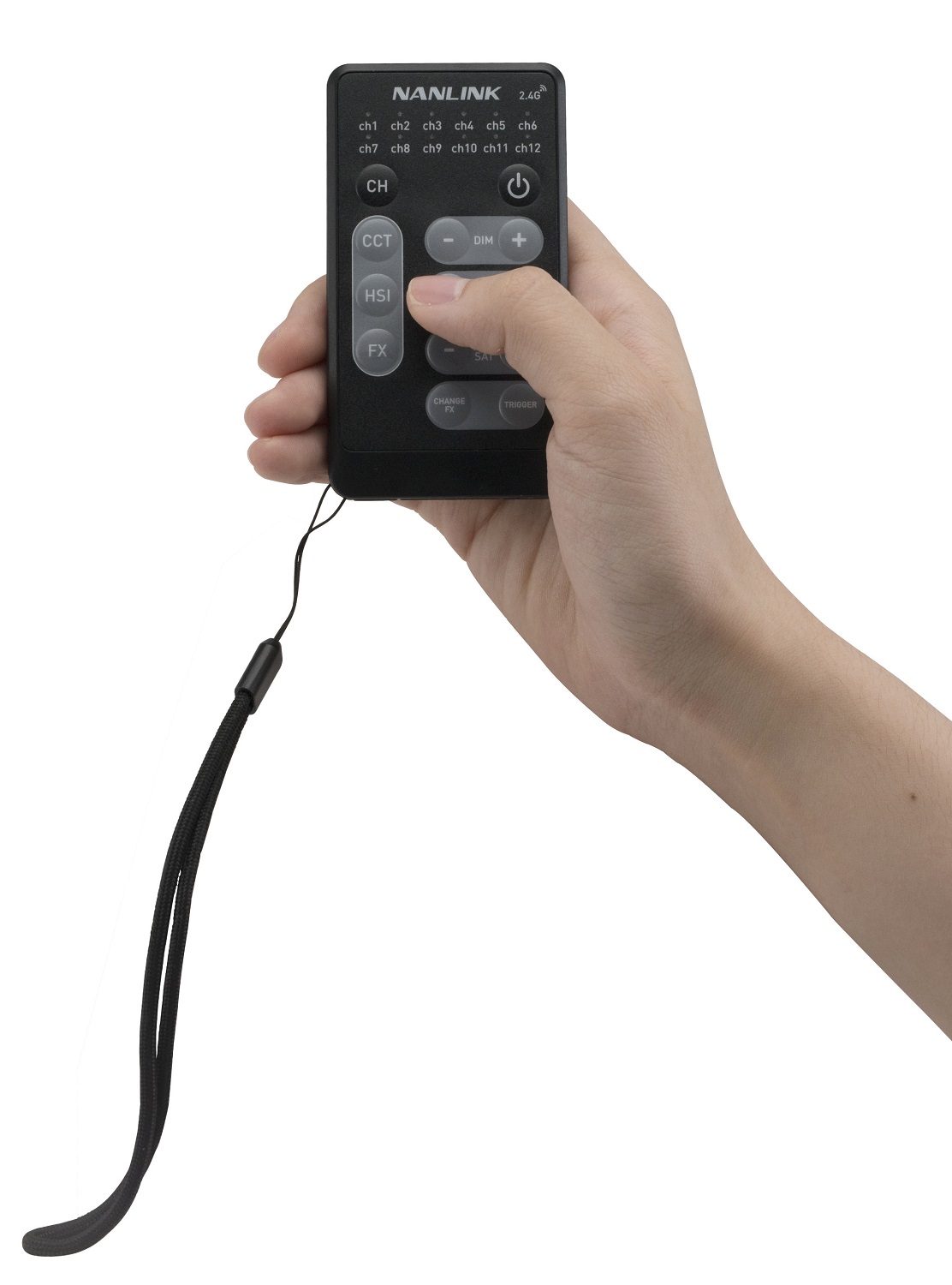 Nanlite WS-RC-C2 NANLINK RGB- und Bi-Color-Funk-Fernbedienung