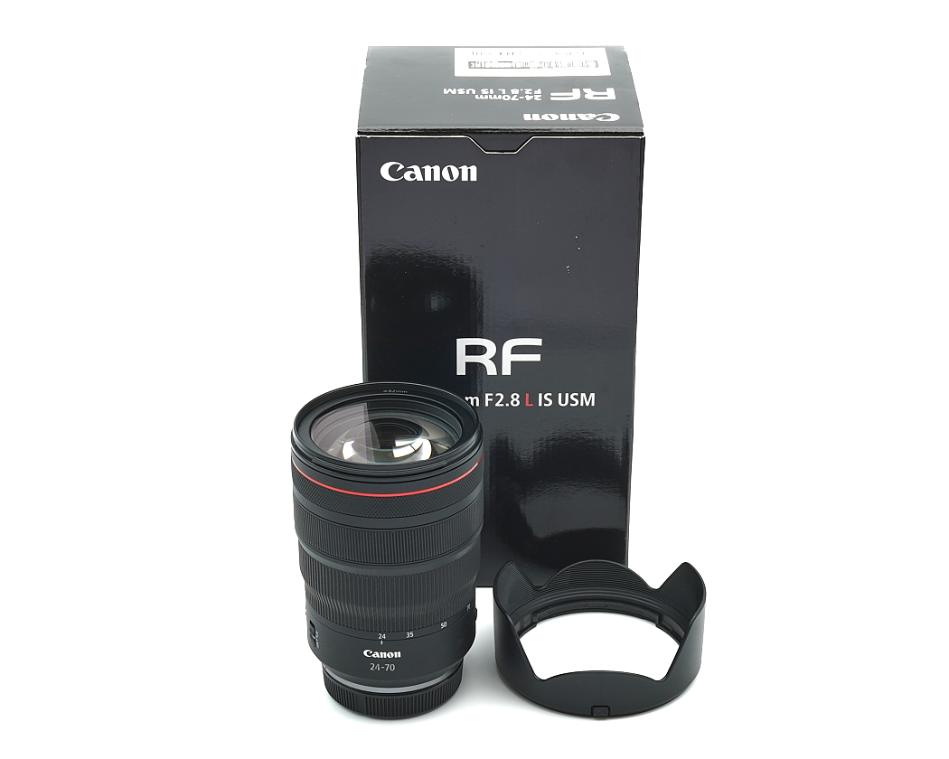 Objektiv, Canon-Objektiv, EF 24-70mm, Blende f/2,8, Objektivdeckel dabei