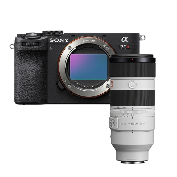 Sony Alpha 7CR schwarz Gehäuse + FE SEL 70-200mm 2.8 GM OSS II