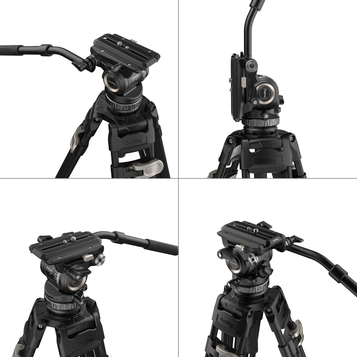 SmallRig 4465 FreeBlazer Counterbalance Carbon Fiber Video Tripod Kit AD-Pro8
