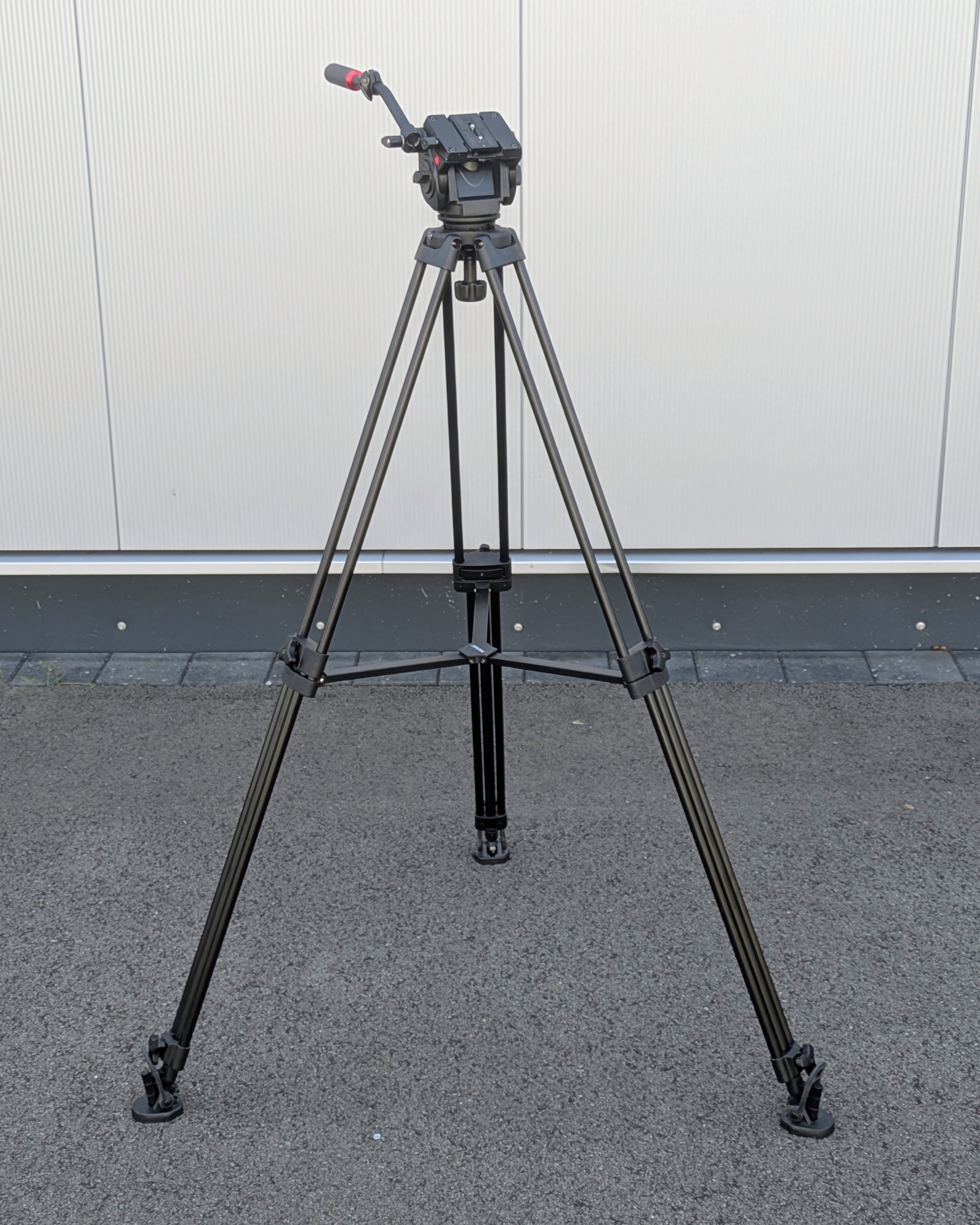 Stativ, Kamera, ausziehbar, Metall, Schwarz