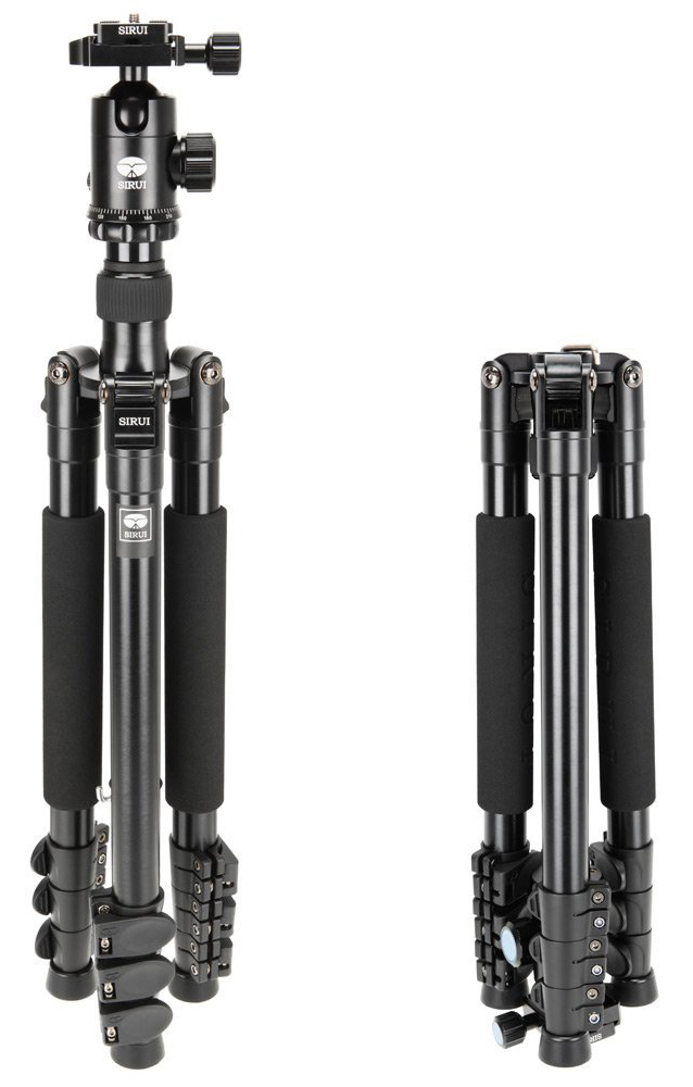 Sirui ET-2004 Easy Traveler - Dreibeinstativ Aluminium mit E-20 Kopf Arca-Swiss